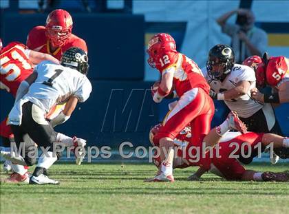 Thumbnail 3 in Cathedral Catholic vs Olympian (CIF SDS D3 Final) photogallery.