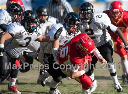 Thumbnail 3 in Cathedral Catholic vs Olympian (CIF SDS D3 Final) photogallery.