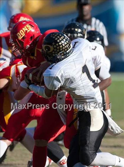 Thumbnail 2 in Cathedral Catholic vs Olympian (CIF SDS D3 Final) photogallery.