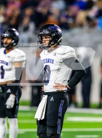 Thumbnail 3 in Hebron @ Guyer (UIL 6A Bi-District Playoff) photogallery.