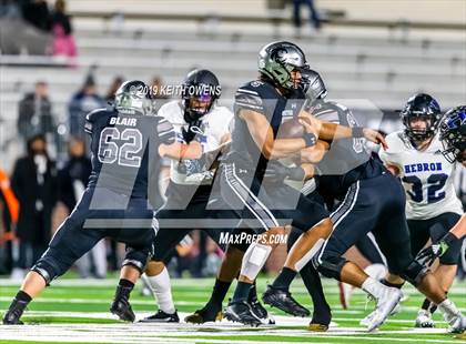 Thumbnail 1 in Hebron @ Guyer (UIL 6A Bi-District Playoff) photogallery.