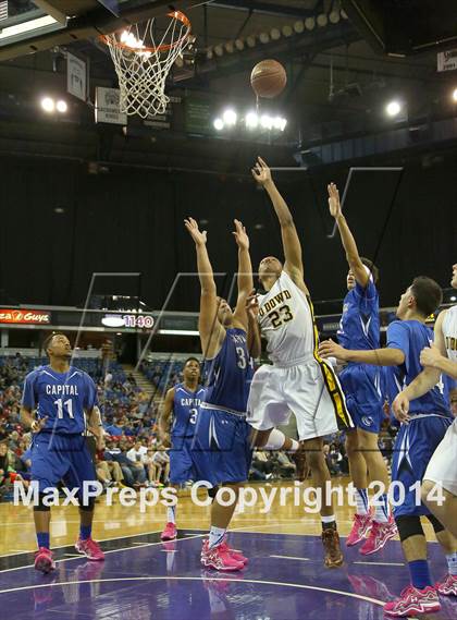 Thumbnail 3 in Bishop O'Dowd vs. Capital Christian (CIF NorCal Regional Open Division Final) photogallery.