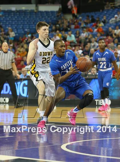 Thumbnail 1 in Bishop O'Dowd vs. Capital Christian (CIF NorCal Regional Open Division Final) photogallery.