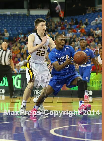 Thumbnail 2 in Bishop O'Dowd vs. Capital Christian (CIF NorCal Regional Open Division Final) photogallery.