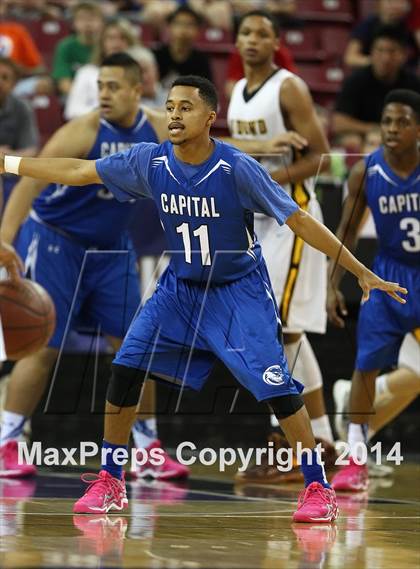 Thumbnail 1 in Bishop O'Dowd vs. Capital Christian (CIF NorCal Regional Open Division Final) photogallery.
