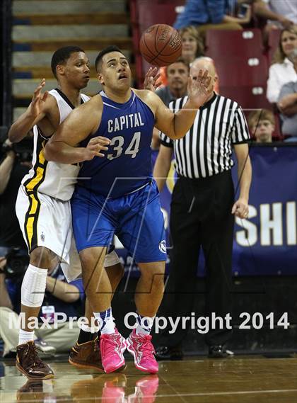 Thumbnail 3 in Bishop O'Dowd vs. Capital Christian (CIF NorCal Regional Open Division Final) photogallery.