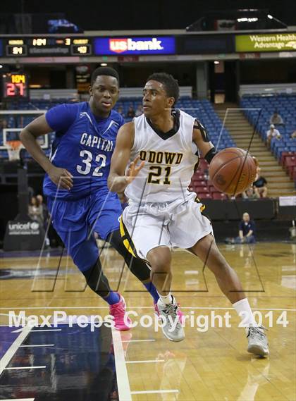 Thumbnail 2 in Bishop O'Dowd vs. Capital Christian (CIF NorCal Regional Open Division Final) photogallery.