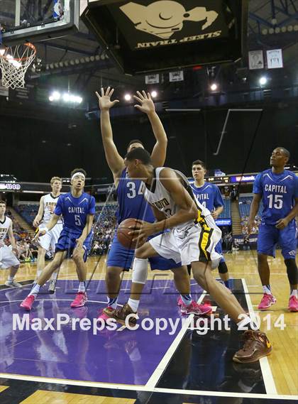 Thumbnail 3 in Bishop O'Dowd vs. Capital Christian (CIF NorCal Regional Open Division Final) photogallery.