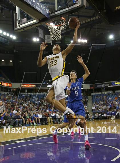 Thumbnail 3 in Bishop O'Dowd vs. Capital Christian (CIF NorCal Regional Open Division Final) photogallery.