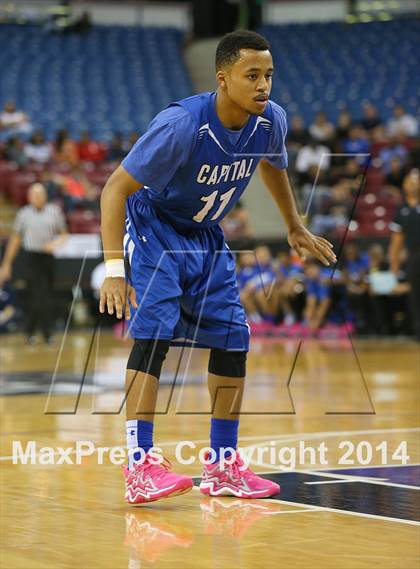 Thumbnail 2 in Bishop O'Dowd vs. Capital Christian (CIF NorCal Regional Open Division Final) photogallery.