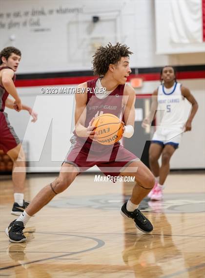 Thumbnail 3 in Porter-Gaud vs. Our Lady of Mount Carmel (Berean Christmas Showcase) photogallery.