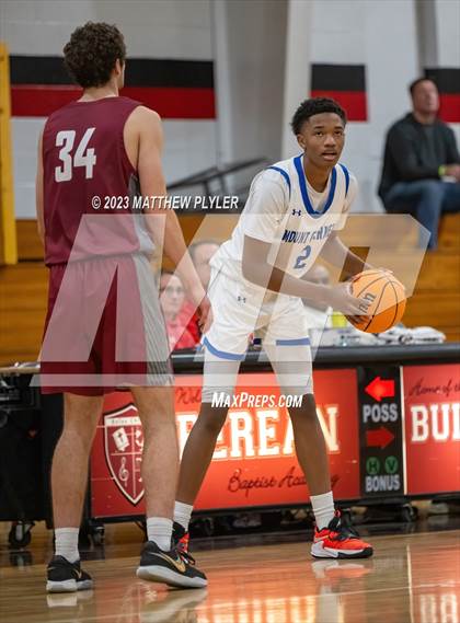 Thumbnail 1 in Porter-Gaud vs. Our Lady of Mount Carmel (Berean Christmas Showcase) photogallery.