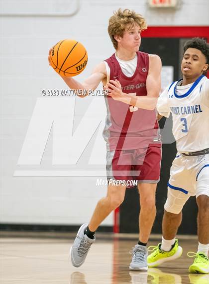 Thumbnail 1 in Porter-Gaud vs. Our Lady of Mount Carmel (Berean Christmas Showcase) photogallery.