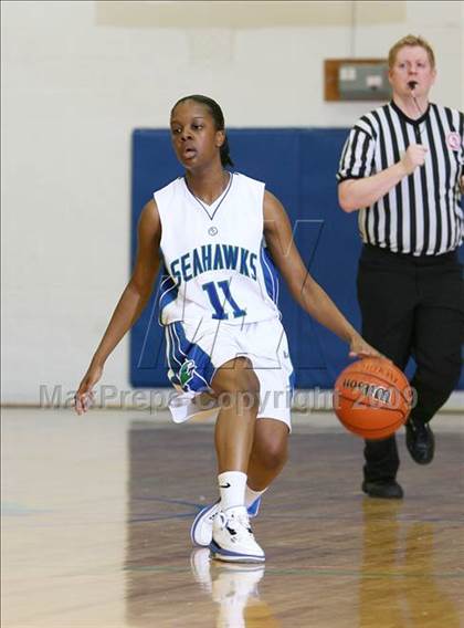 Thumbnail 3 in Broadwater Academy vs. Atlantic Shores Christian photogallery.