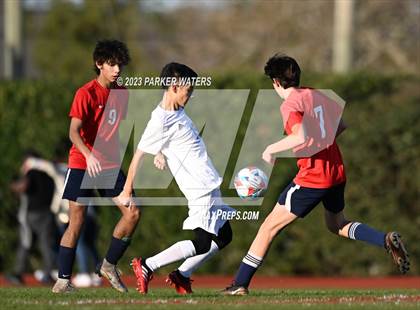 Thumbnail 2 in International @ St. Martin's Episcopal (Div. IV Bi-District Playoff) photogallery.