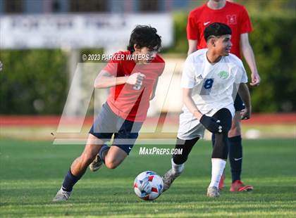 Thumbnail 3 in International @ St. Martin's Episcopal (Div. IV Bi-District Playoff) photogallery.