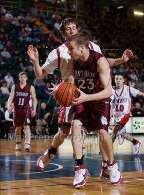 Thumbnail 3 in Northstar Christian Academy vs Chateaugay (NYSPHSAA Class D Final) photogallery.