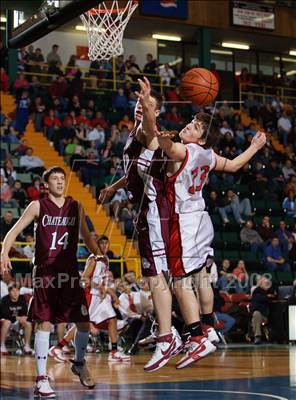 Thumbnail 3 in Northstar Christian Academy vs Chateaugay (NYSPHSAA Class D Final) photogallery.