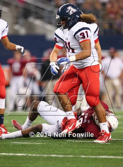 Thumbnail 1 in Allen vs. Keller Central (UIL 6A Division 1 Region I Bi-District Playoff) photogallery.