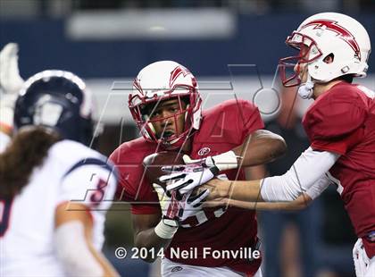 Thumbnail 1 in Allen vs. Keller Central (UIL 6A Division 1 Region I Bi-District Playoff) photogallery.