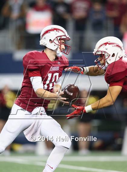 Thumbnail 3 in Allen vs. Keller Central (UIL 6A Division 1 Region I Bi-District Playoff) photogallery.