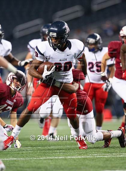 Thumbnail 1 in Allen vs. Keller Central (UIL 6A Division 1 Region I Bi-District Playoff) photogallery.