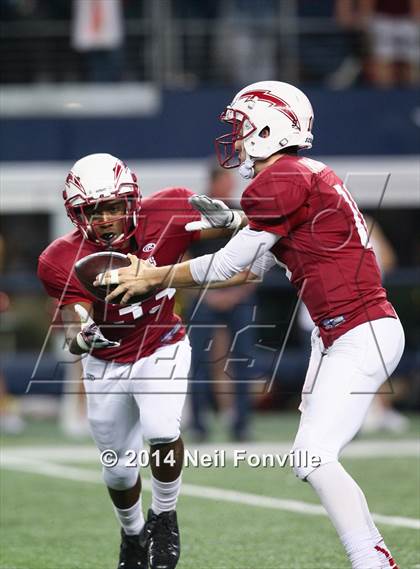 Thumbnail 3 in Allen vs. Keller Central (UIL 6A Division 1 Region I Bi-District Playoff) photogallery.