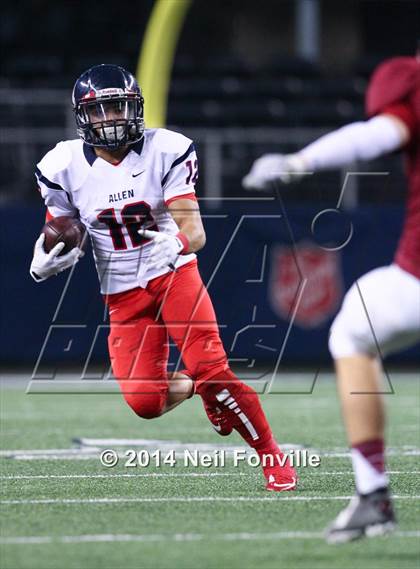 Thumbnail 2 in Allen vs. Keller Central (UIL 6A Division 1 Region I Bi-District Playoff) photogallery.