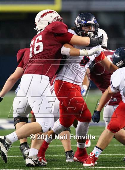 Thumbnail 3 in Allen vs. Keller Central (UIL 6A Division 1 Region I Bi-District Playoff) photogallery.