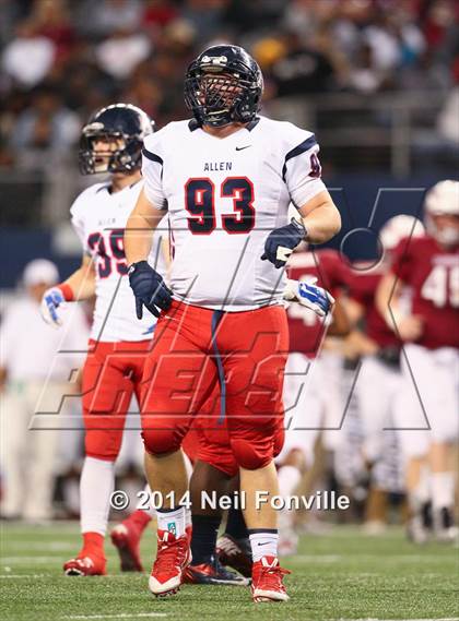 Thumbnail 1 in Allen vs. Keller Central (UIL 6A Division 1 Region I Bi-District Playoff) photogallery.
