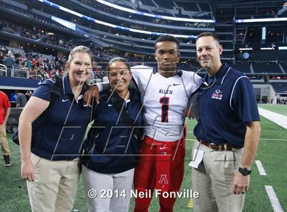 Thumbnail 3 in Allen vs. Keller Central (UIL 6A Division 1 Region I Bi-District Playoff) photogallery.