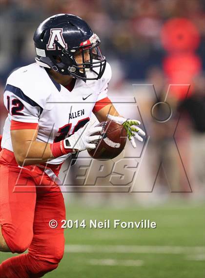 Thumbnail 2 in Allen vs. Keller Central (UIL 6A Division 1 Region I Bi-District Playoff) photogallery.
