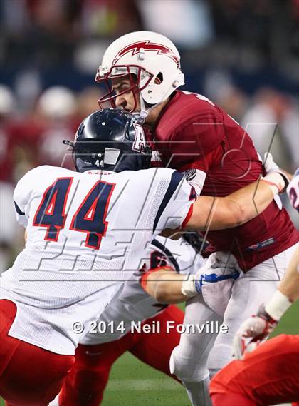 Thumbnail 2 in Allen vs. Keller Central (UIL 6A Division 1 Region I Bi-District Playoff) photogallery.