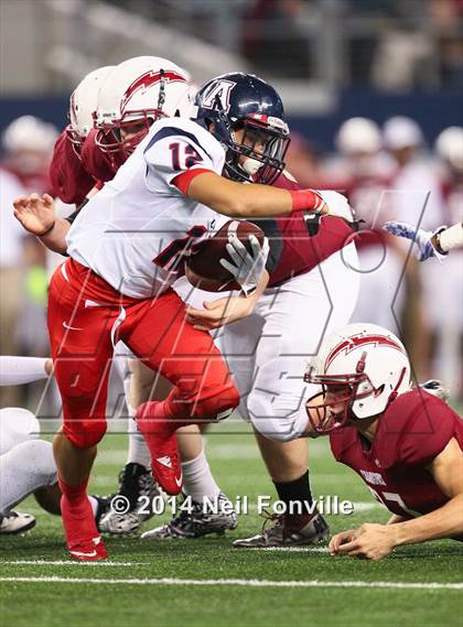 Thumbnail 3 in Allen vs. Keller Central (UIL 6A Division 1 Region I Bi-District Playoff) photogallery.