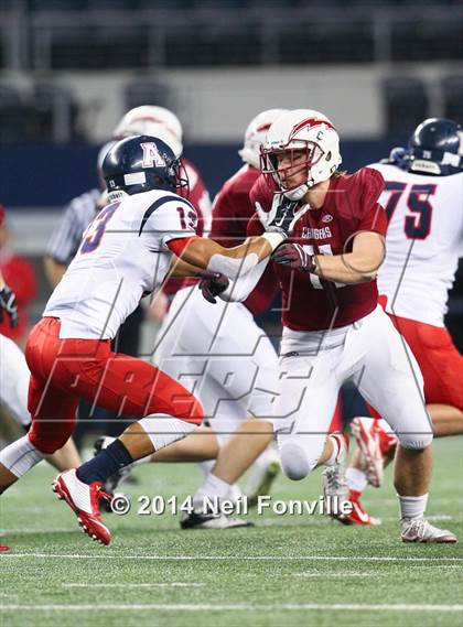 Thumbnail 2 in Allen vs. Keller Central (UIL 6A Division 1 Region I Bi-District Playoff) photogallery.