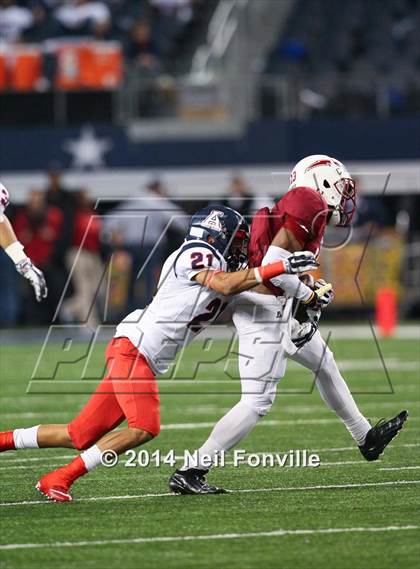 Thumbnail 3 in Allen vs. Keller Central (UIL 6A Division 1 Region I Bi-District Playoff) photogallery.