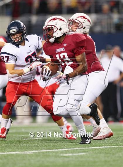 Thumbnail 2 in Allen vs. Keller Central (UIL 6A Division 1 Region I Bi-District Playoff) photogallery.