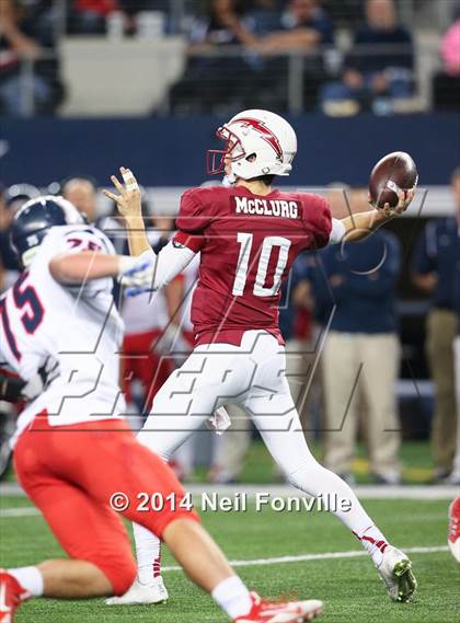 Thumbnail 3 in Allen vs. Keller Central (UIL 6A Division 1 Region I Bi-District Playoff) photogallery.