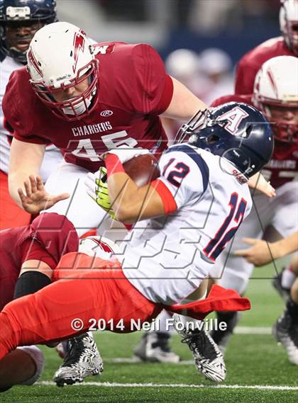 Thumbnail 1 in Allen vs. Keller Central (UIL 6A Division 1 Region I Bi-District Playoff) photogallery.