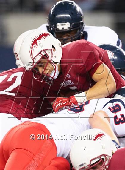 Thumbnail 2 in Allen vs. Keller Central (UIL 6A Division 1 Region I Bi-District Playoff) photogallery.