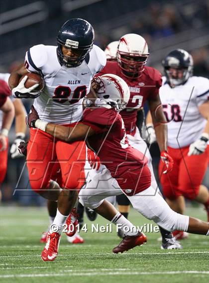 Thumbnail 3 in Allen vs. Keller Central (UIL 6A Division 1 Region I Bi-District Playoff) photogallery.