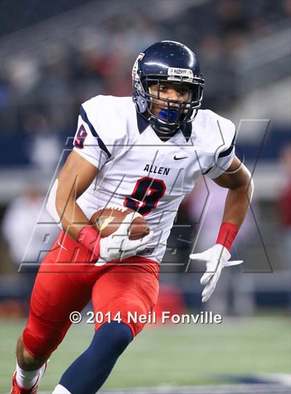 Thumbnail 2 in Allen vs. Keller Central (UIL 6A Division 1 Region I Bi-District Playoff) photogallery.
