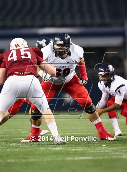 Thumbnail 3 in Allen vs. Keller Central (UIL 6A Division 1 Region I Bi-District Playoff) photogallery.