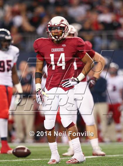 Thumbnail 1 in Allen vs. Keller Central (UIL 6A Division 1 Region I Bi-District Playoff) photogallery.
