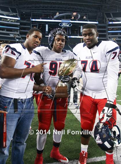 Thumbnail 1 in Allen vs. Keller Central (UIL 6A Division 1 Region I Bi-District Playoff) photogallery.