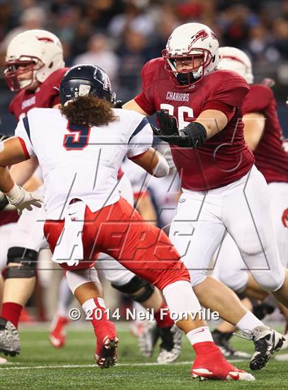 Thumbnail 2 in Allen vs. Keller Central (UIL 6A Division 1 Region I Bi-District Playoff) photogallery.