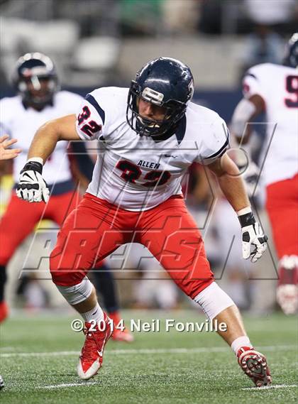 Thumbnail 3 in Allen vs. Keller Central (UIL 6A Division 1 Region I Bi-District Playoff) photogallery.