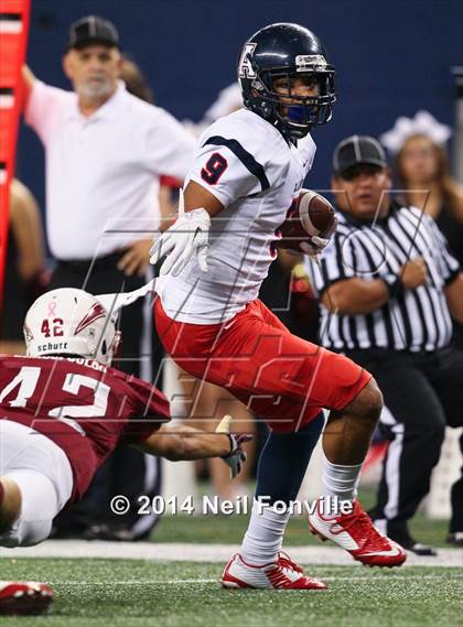 Thumbnail 2 in Allen vs. Keller Central (UIL 6A Division 1 Region I Bi-District Playoff) photogallery.