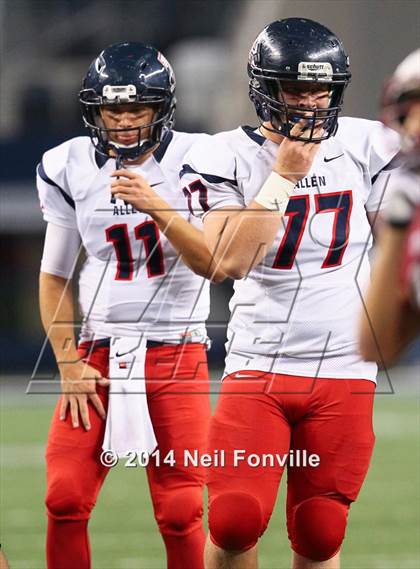 Thumbnail 3 in Allen vs. Keller Central (UIL 6A Division 1 Region I Bi-District Playoff) photogallery.