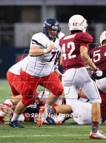 Thumbnail 2 in Allen vs. Keller Central (UIL 6A Division 1 Region I Bi-District Playoff) photogallery.